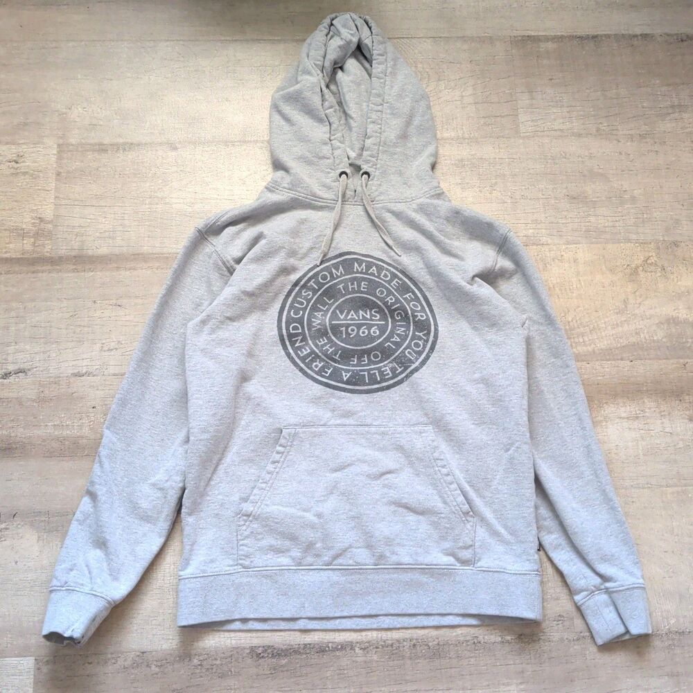 VANS Men Sweatshirt Medium M Hoodie Off the Walls Graphic Pullover Since 1966 * - Picture 1 of 8